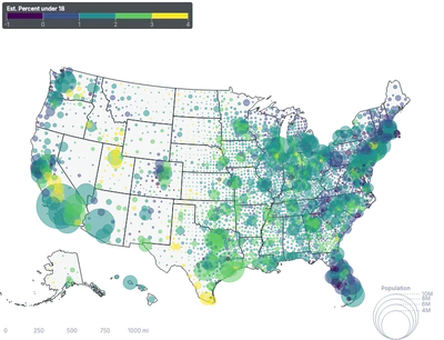 GeoPath - bubble-map